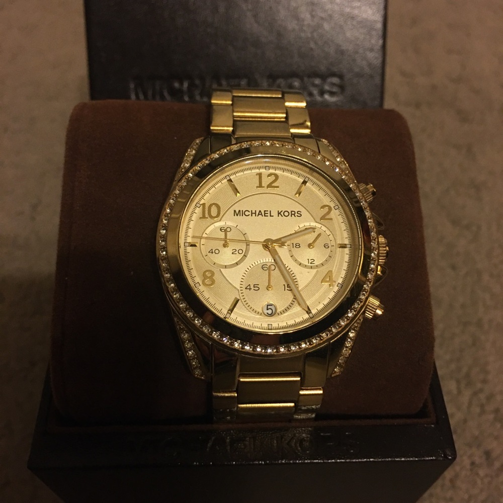 Michael Kors gold watch